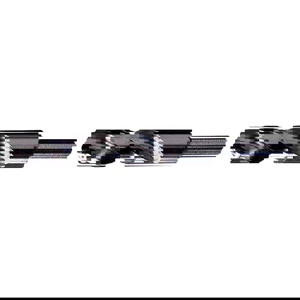 Reduced Shank Drill Bit: 7/16'' Dia, 1/4'' Shank Dia, 118 0, High Speed Steel